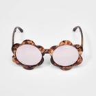 Kids' Flower Sunglasses - Cat & Jack Tan/brown