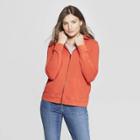 Women's Zip-up Hoodie - Universal Thread Orange