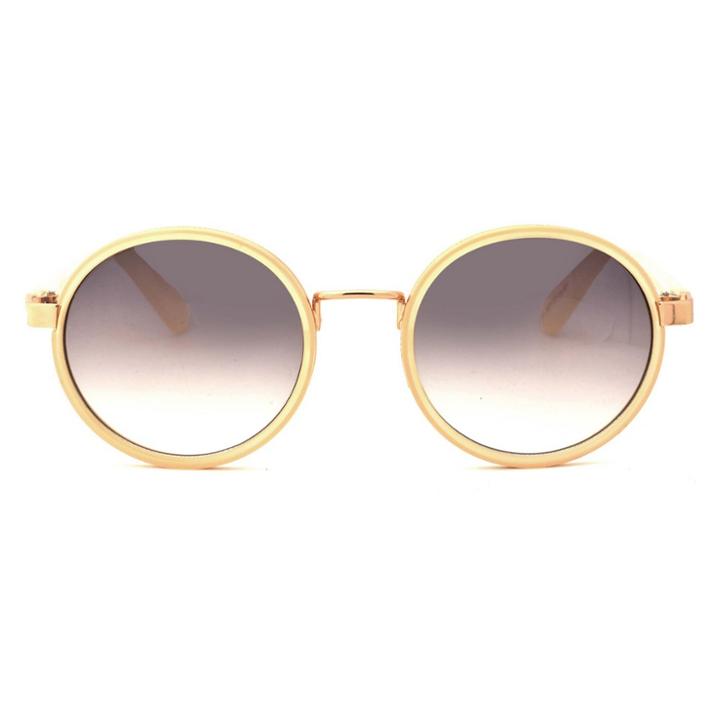 Women's Round Sunglasses - A New Day Gold