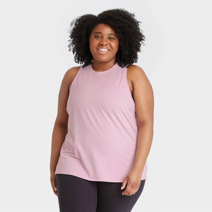Women's Plus Size Active Tank Top - All In Motion Dark Violet