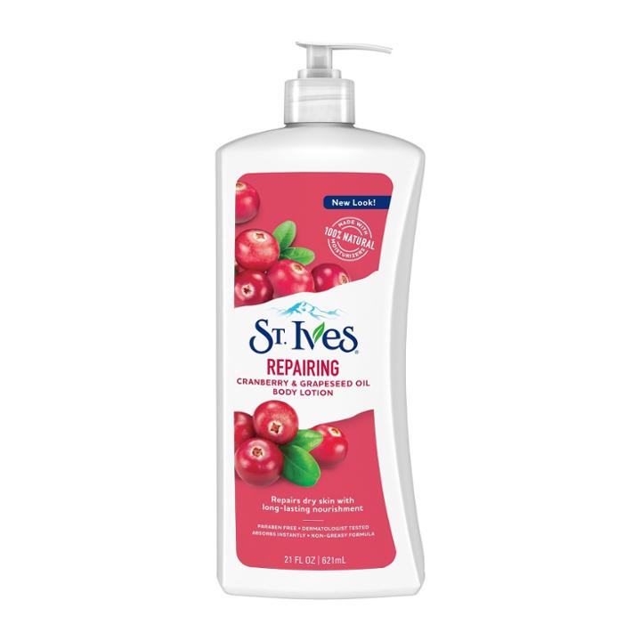 St. Ives Intensive Healing Cranberry Seed And Grape Seed Body Oil