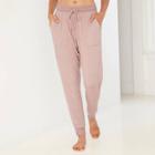 Women's Striped Perfectly Cozy Lounge Jogger Pants - Stars Above Clay
