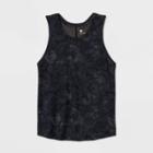 Women's Performance Tie-dye Knit Tank Top - All In Motion Black
