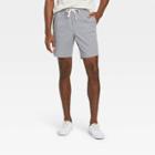 Men's 8 Regular Fit Pull-on Shorts - Goodfellow & Co Gray