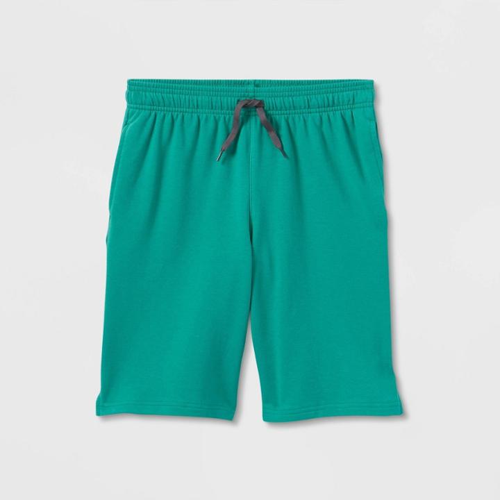 Boys' Athletic Shorts 7.5 - All In Motion Green