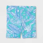 Toddler Girls' Tropical Floral Bike Shorts - Cat & Jack