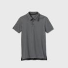 Boys' Solid Golf Polo Shirt - All In Motion Gray