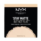 Nyx Professional Makeup Stay Matte But Not Flat Powder Foundation Ivory