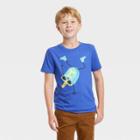 Boys' 'hanukkah Break Dancing Dreidel' Short Sleeve Graphic T-shirt - Cat & Jack Blue
