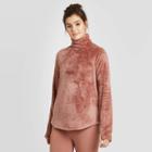 Women's High Pile Pullover - Joylab Mauve Xs, Women's, Pink