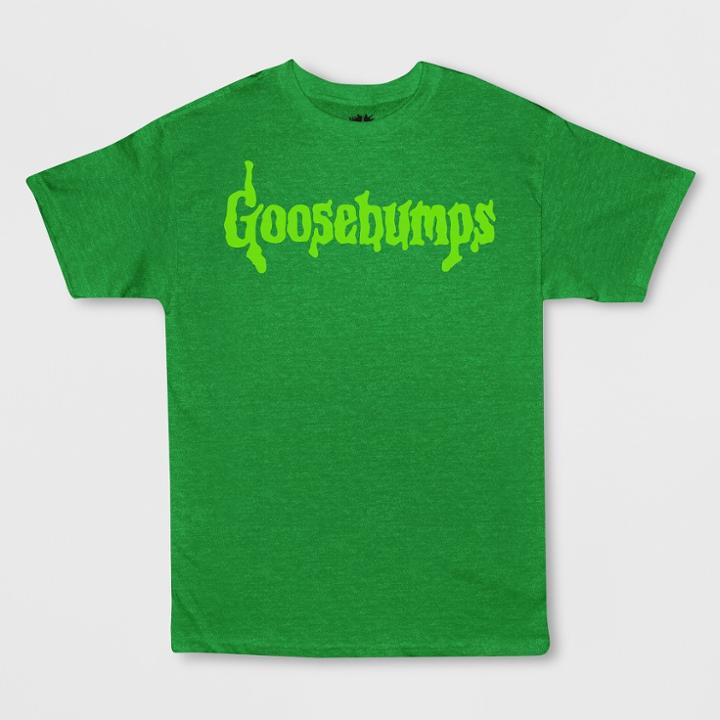 Boys' Goosebumps Logo Short Sleeve Graphic T-shirt - Green