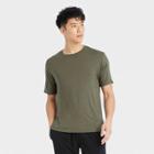 Hanes Premium Men's Modal Sleep Lumber Pajama T-shirt - Green