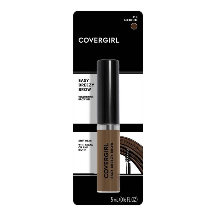 Covergirl Easy Breezy Volumizing Brow Gel Medium-