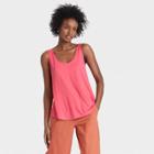 Women's Easy Tank Top - A New Day Pink