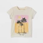 Grayson Mini Toddler Girls' Short Sleeve Graphic T-shirt - Cream