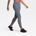 Women's Sleek High-rise Run 7/8 Leggings 25 - All In Motion Dark Gray S, Women's,