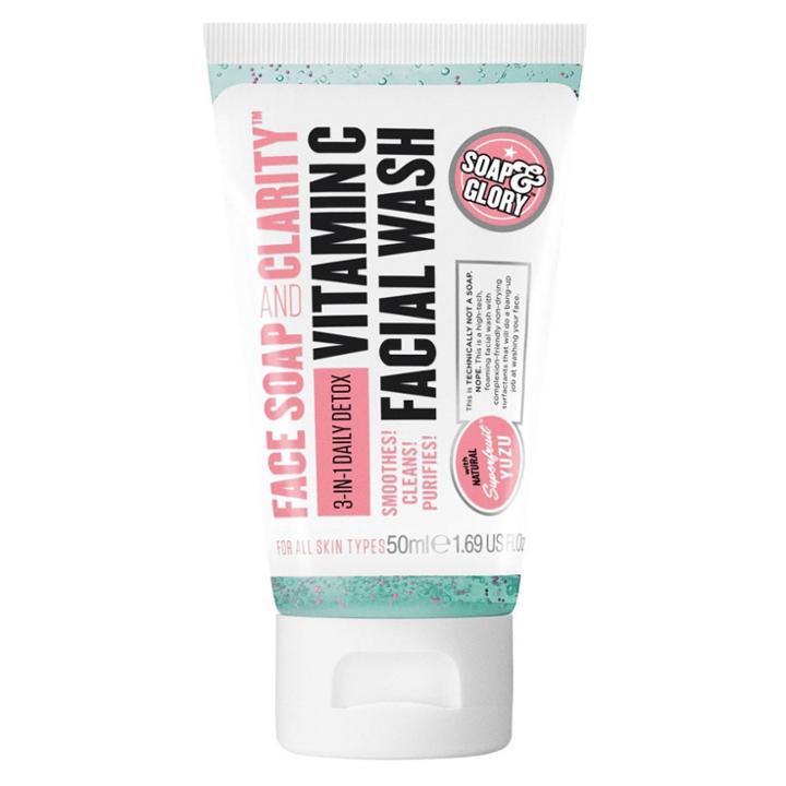 Soap & Glory Face Soap & Clarity Facial Wash Travel