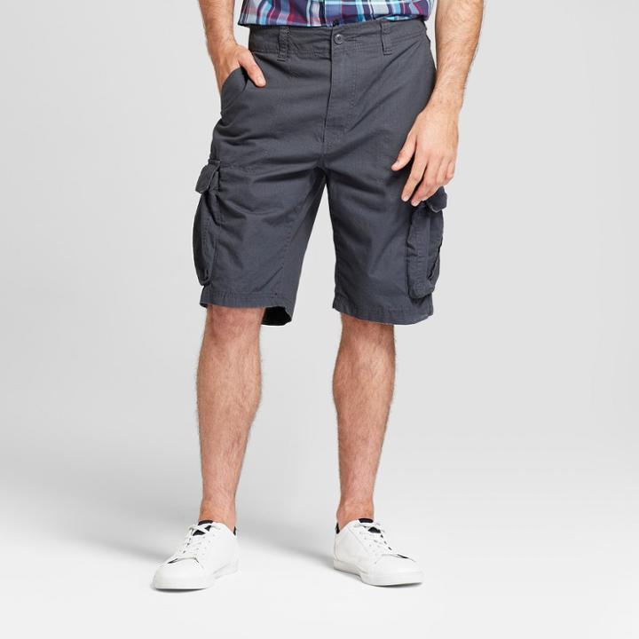 Men's 11 Ripstop Cargo Shorts - Goodfellow & Co Railroad Gray