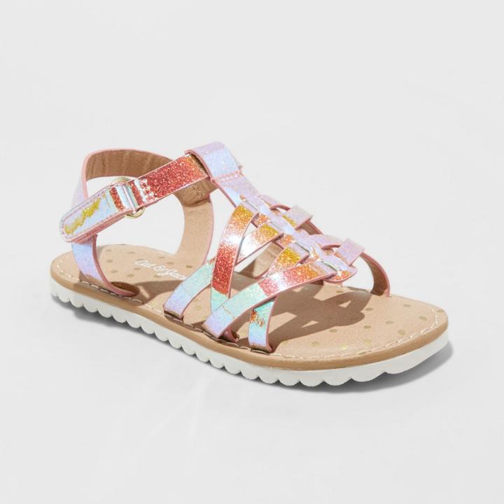 Toddler Girls' Kameke Slide Sandals - Cat & Jack Pink