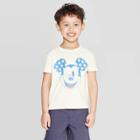 Petitejunk Food Toddler Boys' Short Sleeve T-shirt Mickey Mouse Americana Wink - White