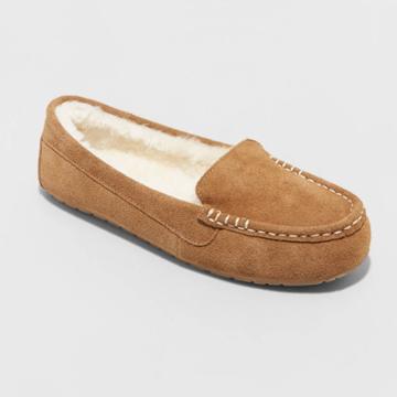 Women's Gemma Moccasin Slippers - Stars Above Chestnut