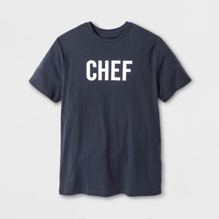 Shinsung Tongsang Men's Short Sleeve Chef Graphic T-shirt - Gray
