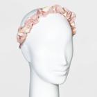 Daisy Printed Fabric Covered Headband - Wild Fable Pastel Peach