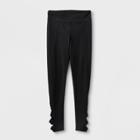 Plus Size Girls' Black Twist Leggings - C9 Champion Black