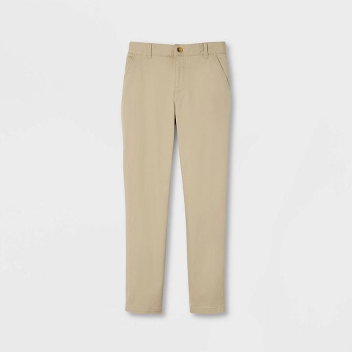 French Toast Boys' Uniform Chino Shorts - Khaki