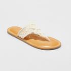 Women's Maybelle Flip Flop Sandal - Universal Thread Cream (ivory)