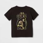 Merch Traffic Toddler Boys' Jimi Hendrix Short Sleeve Graphic T-shirt - Black