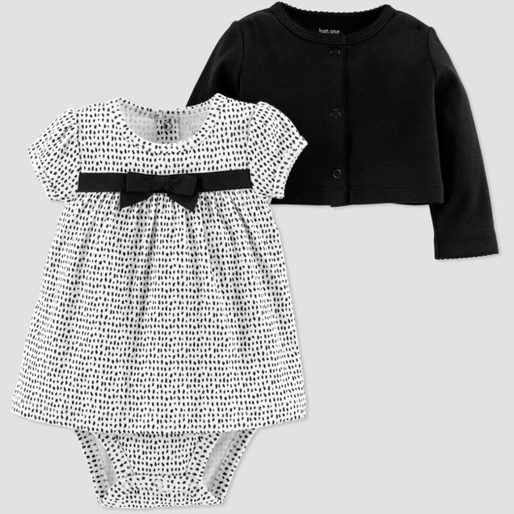 Baby Girls' 2pk Dot Dress Set - Just One You Made By Carter's Black