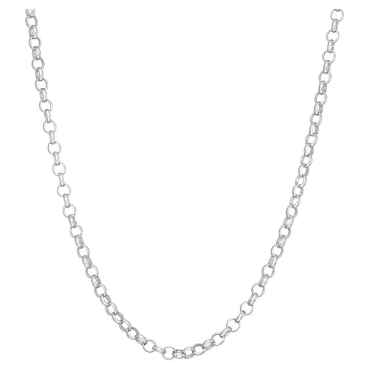 Tiara Sterling Silver 18 Rolo Chain Necklace, Size: