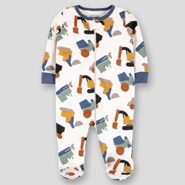 Lamaze Baby Organic Cotton Construction Sleep N' Play - Yellow Newborn