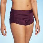 Women's Shortie Swim Shorts - Kona Sol Royal Burgundy S, Size: Small, Royal Red