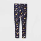 Girls' Moon And Stars Leggings - Cat & Jack Navy