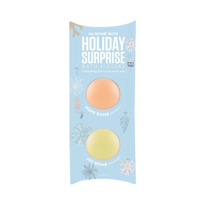 Da Bomb Bath Fizzers Hope And Joy Bath Bombs - 2pk/3.5oz Each