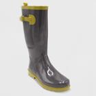Size 8 Women Tall Garden Boot - Black - Threshold