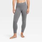 Women's Simplicity Mid-rise 7/8 Leggings 24 - All In Motion Charcoal S, Women's, Size: