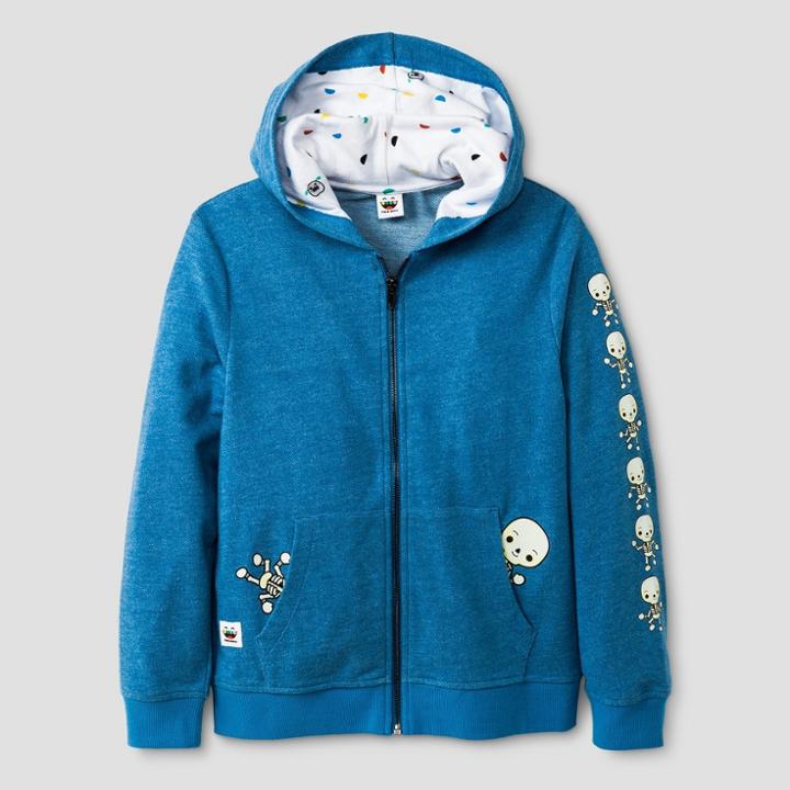 Boys' Toca Boca Kelsie Zip-up Sweatshirt With Hoodie