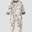 Baby Sequoia Sleep N' Play - Little Planet By Carter's White/green