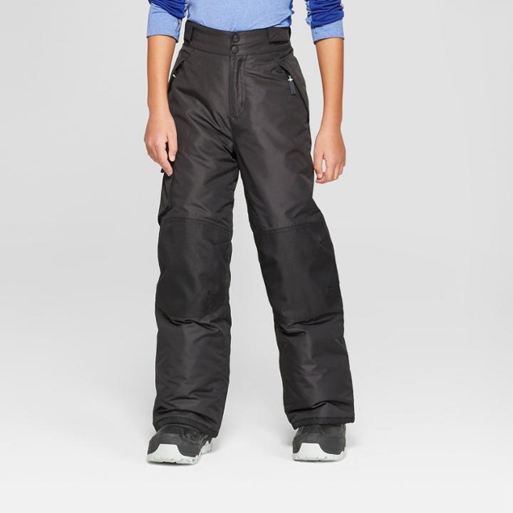 Boys' Solid Snow Pants - C9 Champion Black