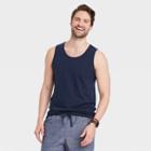 Men's Standard Fit Jersey Tank Top - Goodfellow & Co Blue