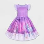 Girls' Disney Frozen Dress - Purple 3 - Disney
