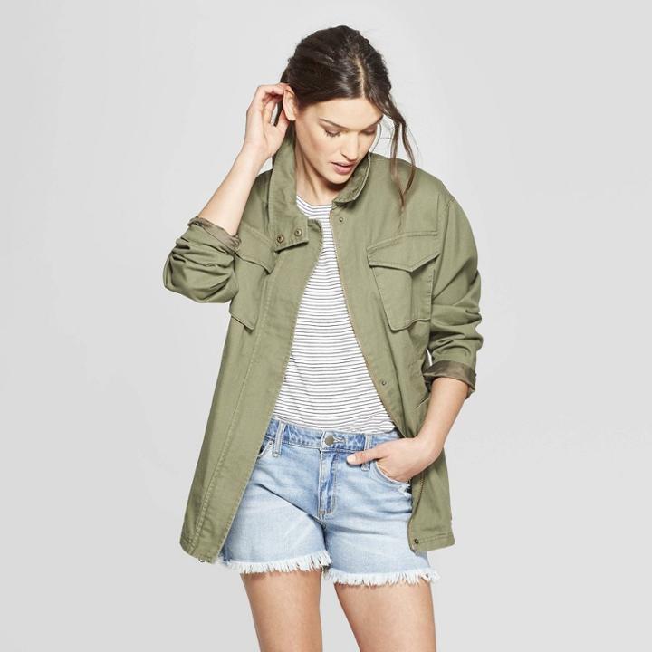 Women's Utility Field Jacket - Universal Thread Olive