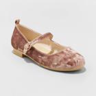 Girls' Noelle Slip-on Ballet Flats - Cat & Jack Blush