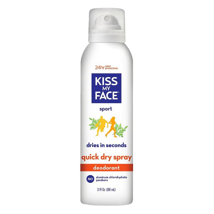 Kiss My Face Quick Dry Spray Deodorant