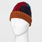 Men's Knit Beanie - Original Use Brown/navy
