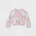 Toddler Girls' Soft Fleece Pullover Sweatshirt - Cat & Jack Warm Pink