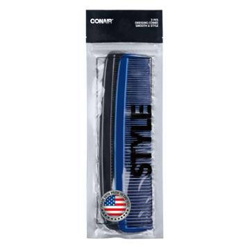Conair Dressing Combs Made In Usa - 2pk,
